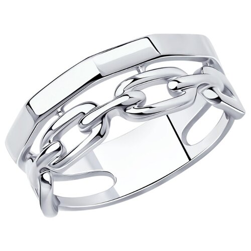 фото Sokolov кольцо из серебра 94013219, размер 18.5