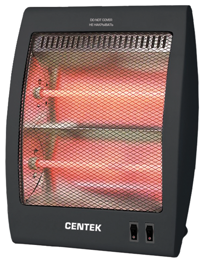 Кварц.нагреватель Centek CT-6100 DGY /2 уровня мощн. 400Вт/800Вт