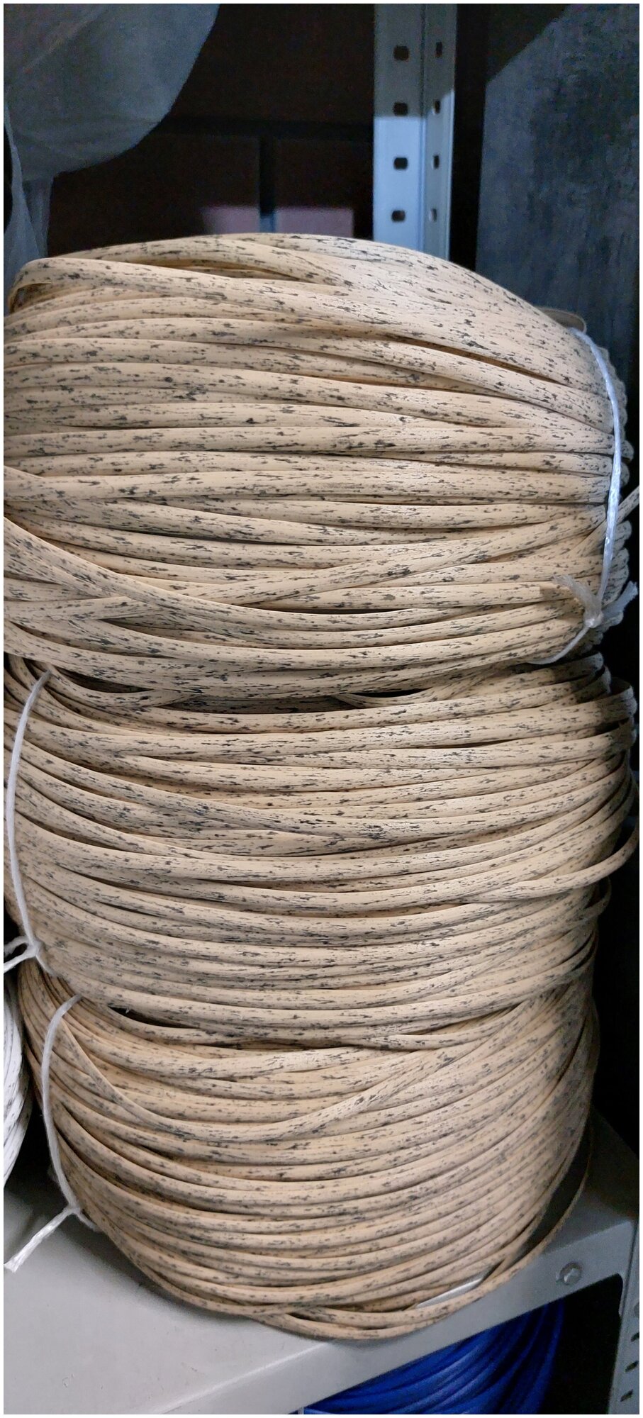 Ротанг искусственный ROTANGOV, ротанг для плетения Полумесяц 5кг 7мм, цвет Бразильский орех - фотография № 2