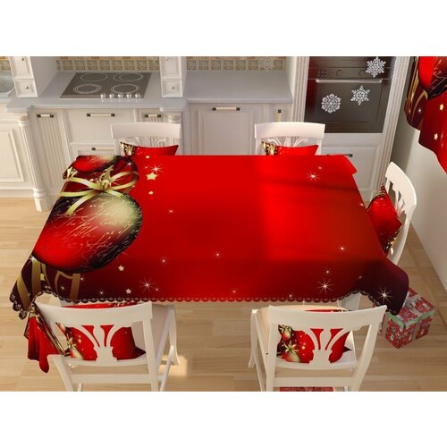 Олимп Текстиль Скатерть Новогодняя коллекция 62 (145х200 см)