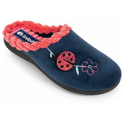 фото Домашние тапочки inblu ec-7h синего цвета (размер 38 / 23см)
