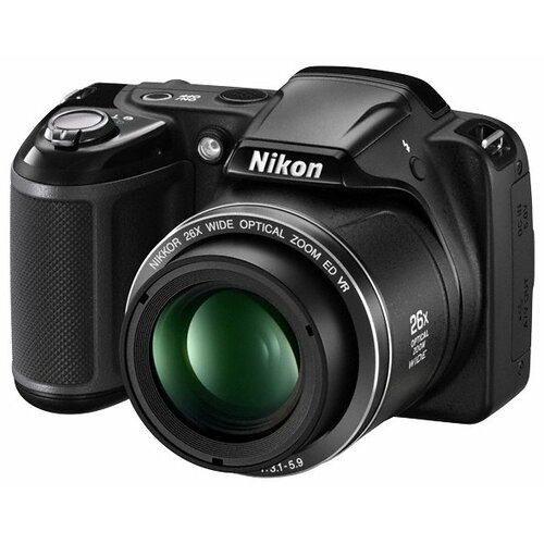 Фотоаппарат Nikon Coolpix L320 черный 1954600₽