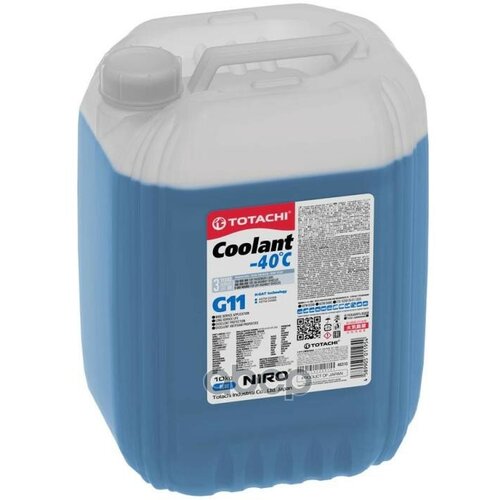 Антифриз Niro Coolant Blue -40C G11 Синий 0.9Л. TOTACHI арт. 46310