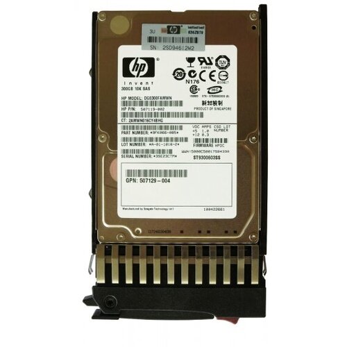 Жесткий диск HP 9FK066-085 300Gb SAS 2,5