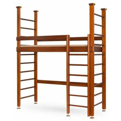 М420 Детская мебель (одно сп. м) Цвет: Лак прозрачный Цвет металла: Серебряный