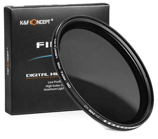 Светофильтр K&F Concept 58MM ND2-400 KF01.1109