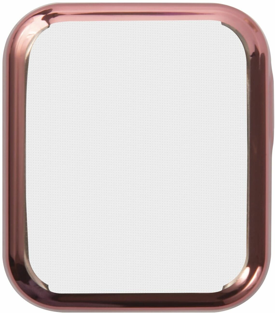Защитное стекло с цветным бампером для Xiaomi Mi Watch Lite/Защита от царапин для смарт часов/Стекло/Экран для Ксиаоми Ми вотч Лайт розовый