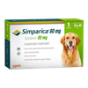 Фото #1 Zoetis таблетки от блох и клещей Симпарика 80 мг для собак для собак и кошек