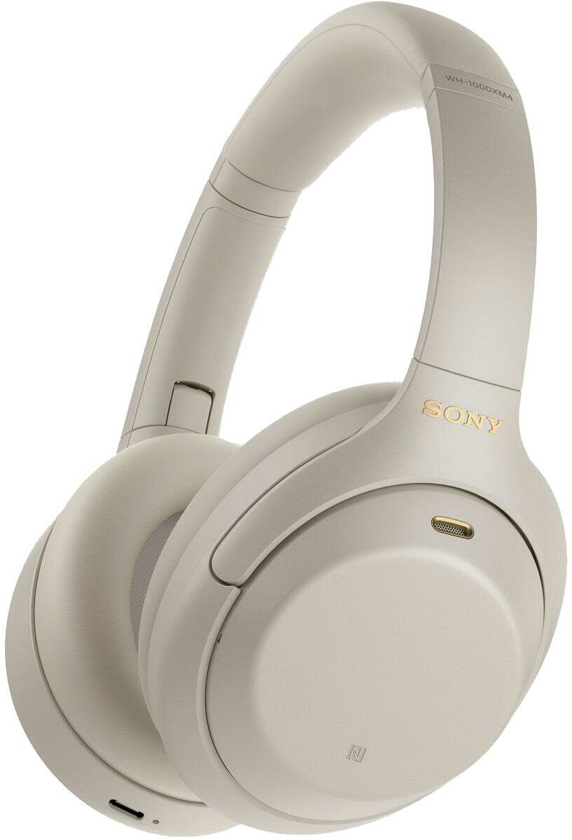 Беспроводные наушники Sony WH-1000XM4 Silver (Серебряный)