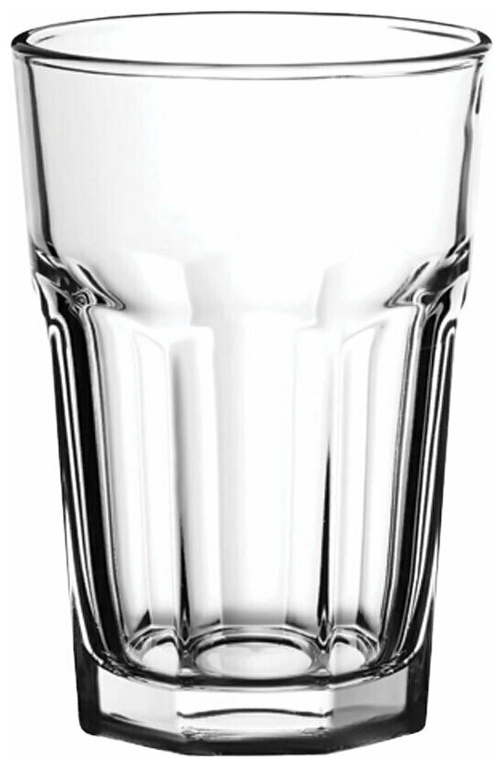 Стакан Pasabahce Касабланка 350мл, 83х83х122мм, прозрачное стекло