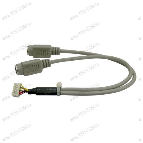 Кабель Advantech A Cable 1*6P-2.0/M-DIN 6P(F)*2 22cm кабель 1700018971 m cable sata 7p sata 7p 15cm 180 180 w advantech