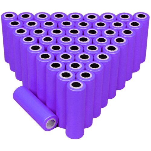 Новая мощная 21700 литий-ионная аккумуляторная батарея круглая 4500 MAH (50 шт.) (Фиолетовый / Violet, RB_4500_50)