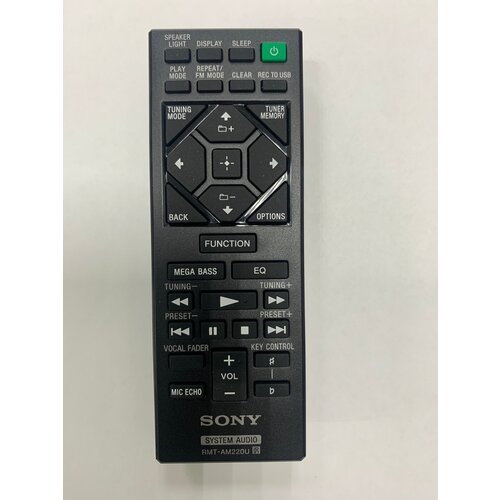 пульт для для sony rmt am220u пульт музыкального центра sony mhc v11rmt am220u Sony RMT-AM220U пульт оригинальный