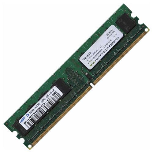Оперативная память Samsung 512 МБ DDR2 400 МГц DIMM CL3 M378T6553BZ0-KCC