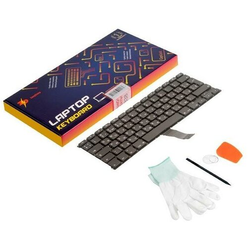 Клавиатура ZeepDeep для Apple MacBook Air 13 A1369 A1466 Mid 2011 - Mid 2017 ZeepDeep Haptic Г-образный Enter RUS 1534₽