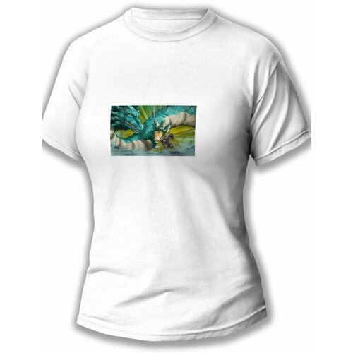 фото Футболка размер m, белый будь на стиле