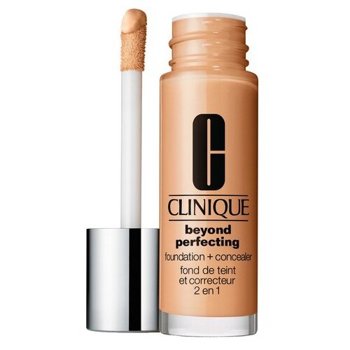 clinique устойчивое тональное средство wn 24 cork Clinique Тональный крем Beyond Perfecting, 30 мл/30 г, оттенок: 28 Ivory