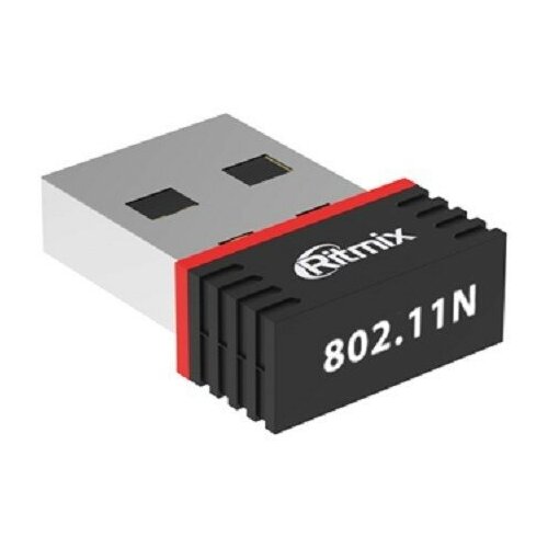 Адаптер Wi-Fi RWA-120, 150 Mbps, USB, чёрный