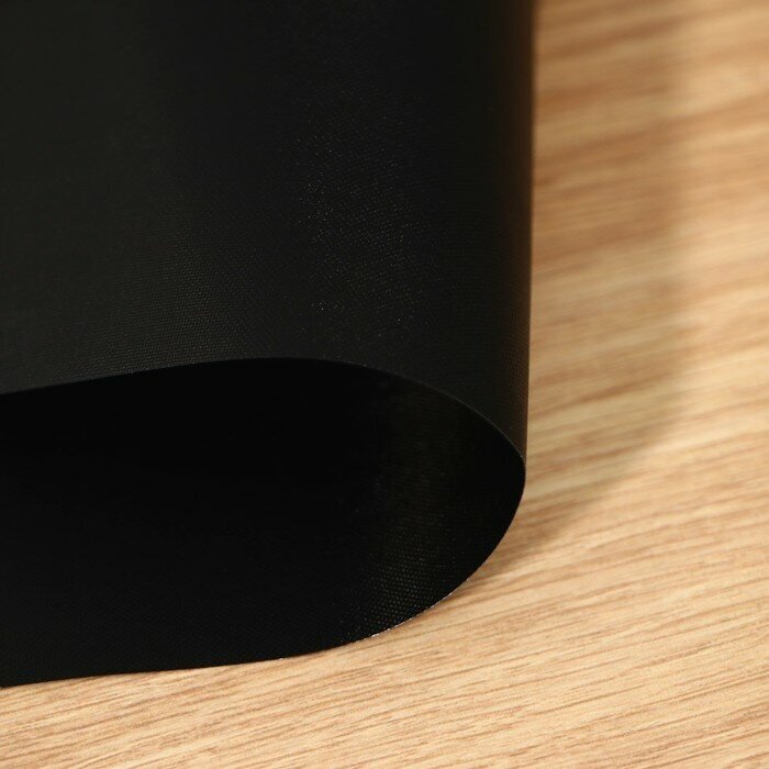 Защитное покрытие для газовой плиты Доляна, 4 шт, тефлон, цвет чёрный - фотография № 5