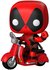 Фигурка Funko POP! Marvel: Deadpool - Дэдпул на скутере 30969, 9....