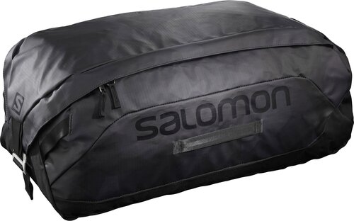 Сумка-баул сумка-рюкзак Salomon LC1516600, 45 л, 30х30х61 см, ручная кладь, отделение для мокрых вещей, водонепроницаемая, ультралегкая, с увеличением объема, черный