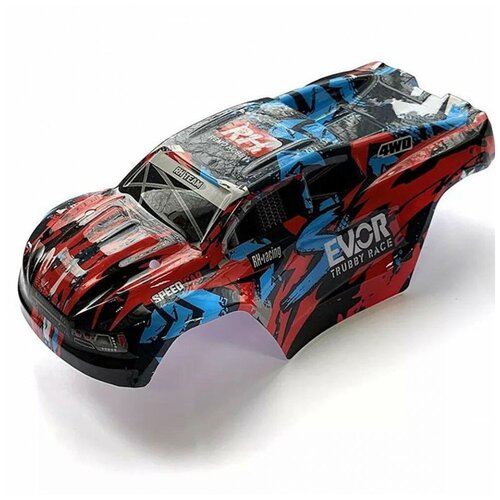 Красный корпус для монстра Remo Hobby S-EVOR 1/16 D6602 remo hobby трагги remo hobby s evor 4wd масштаб 1 16 2 4g