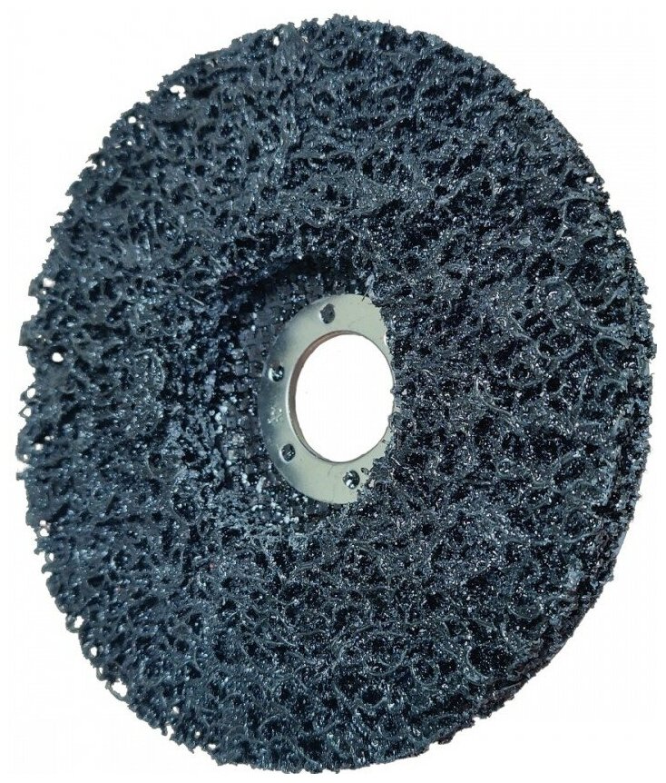 Зачистной диск MKSS коралловый черный для УШМ средней жесткости 125мм - фотография № 10