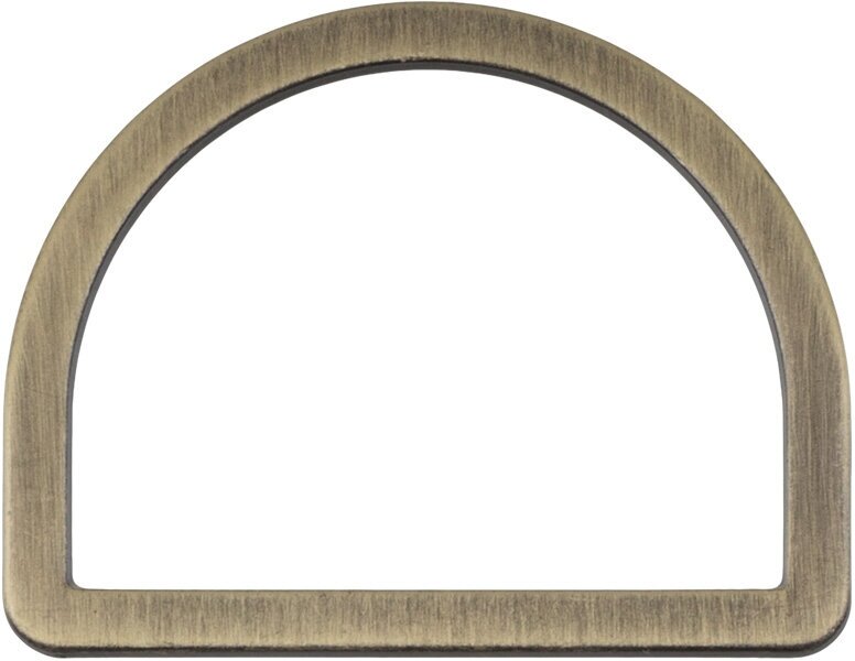 фото Фурнитура сумочная металл Gamma GH 22/30 Полукольцо литое d 30 мм №24 под бронзу