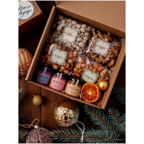 Подарочный набор новогодний, подарок учителю, воспитателю, врачу Тепло внутри