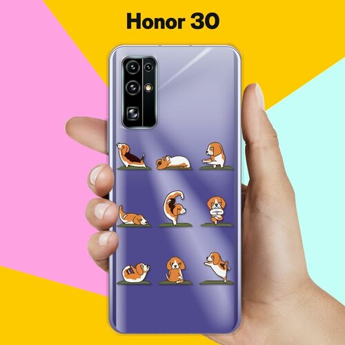 Силиконовый чехол Зарядка от Биглей на Honor 30 силиконовый чехол зарядка от биглей на samsung galaxy s20