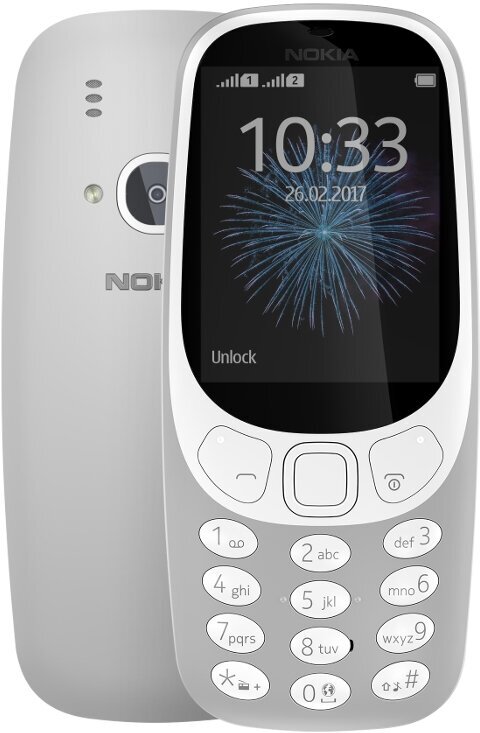 Сотовый телефон Nokia 3310 2017 (TA-1030) Grey