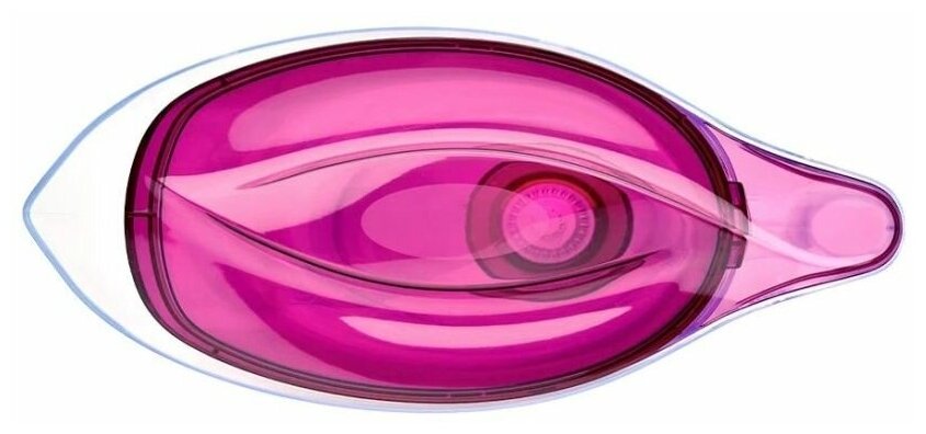 Фильтр-кувшин для очистки воды "Барьер танго" пурпурный С узором - фотография № 5