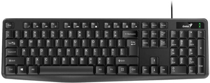 Клавиатура Genius KB-117 (USB, RU) Black (31310016402) 1576014