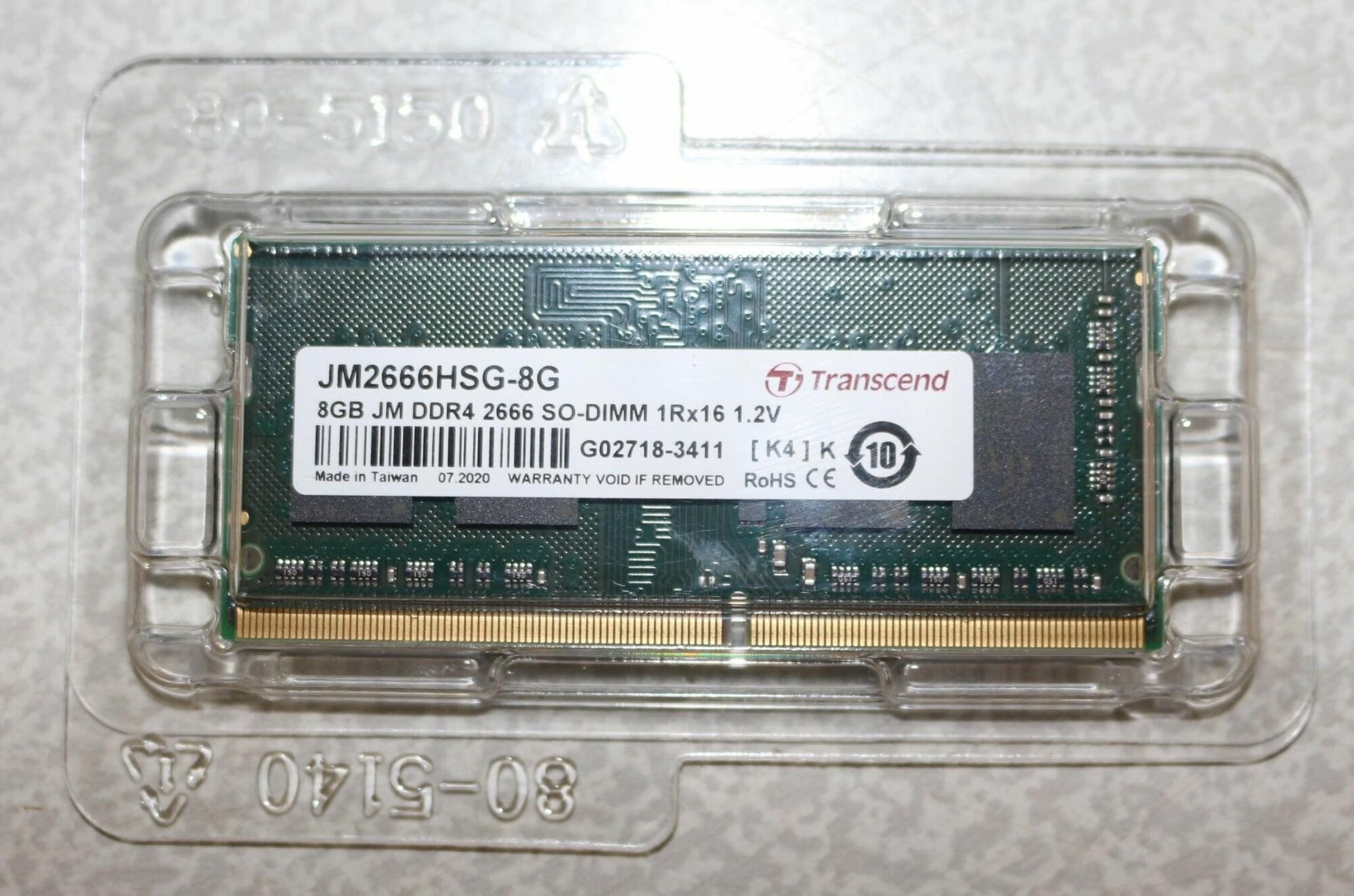 Оперативная память DDR4 Transcend - фото №3