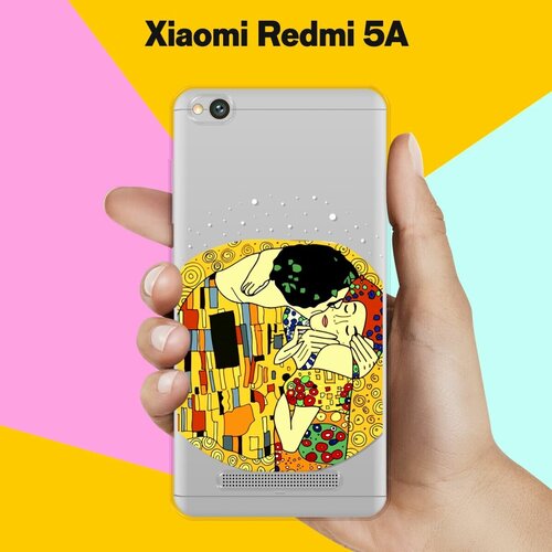 Силиконовый чехол на Xiaomi Redmi 5A Поцелуй / для Сяоми Редми 5А пластиковый чехол поцелуй на xiaomi redmi 5a сяоми редми 5а