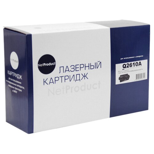 Картридж NetProduct N-Q2610A, 6000 стр, черный картридж netproduct n ce255a 6000 стр черный