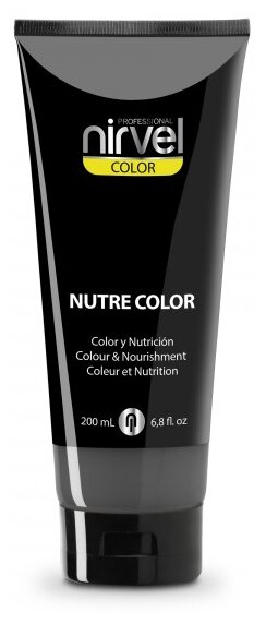 Nirvel Nutri Color Гель-маска для волос пепельный, 200 мл