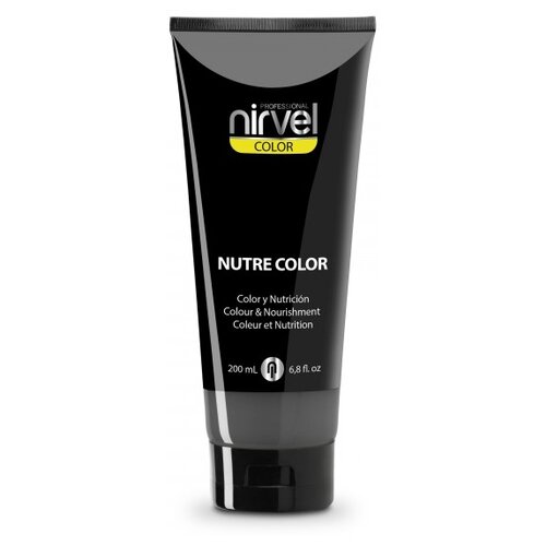 Nirvel Nutri Color Гель-маска для волос пепельный, 200 мл nirvel professional питательная гель маска цвет зеленая nutre color green 200 мл