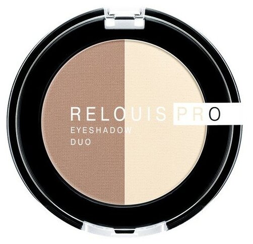 Тени для век `RELOUIS` `RELOUIS PRO` EYESHADOW DUO тон 102