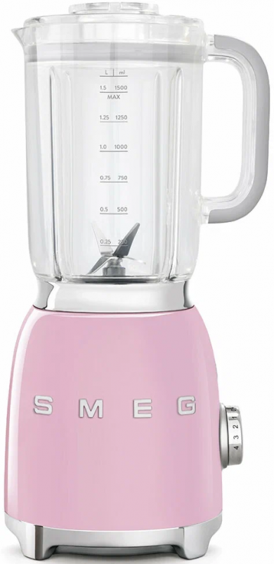 Блендер стационарный Smeg BLF01PKEU, розовый