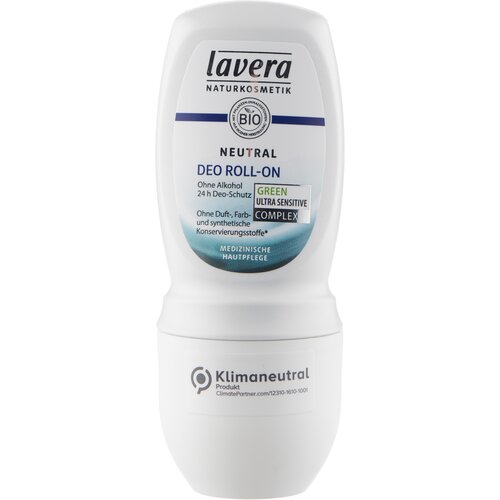 Lavera Дезодорант Neutral, ролик, 50 мл дезодорант шариковый lavera neutral deodorant roll on 50 мл