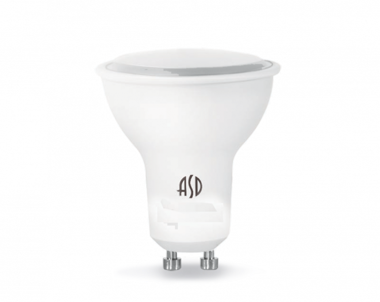 Светодиодная LED лампа ASD LED-JCDRC-standard 5.5Вт 230В GU10 6500К 495Лм 4690612019161