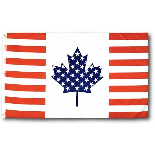 Флаг дружбы Канада/США (USA/Canada) бесплатная доставка флаг aerlxemrbrae большой флаг канады баннер флаг 5 3 фута 90 150 см флаг канады