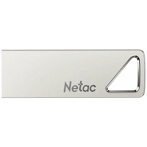 Флеш-диск 32GB NETAC U326, USB 2.0, металлический корпус, серебристый, NT03U326N-032G-20PN