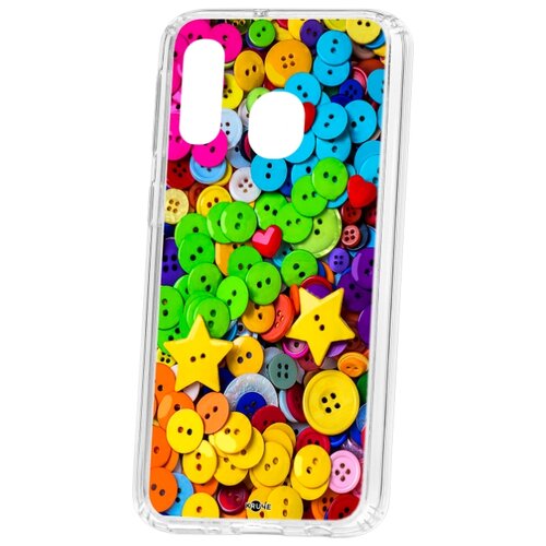 фото Чехол на samsung galaxy a40 2019 kruche print пуговки