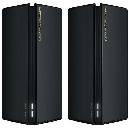 Маршрутизатор Wi-Fi Xiaomi Mesh System AX3000 комплект 2шт 12990₽