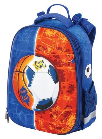 Ранец юнландия EXTRA с дополнительным объемом, Sports ball, 38x29x18 см, 228802