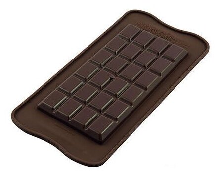 Купить Форма для шоколада Silikomart Classic Choco Bar Scg36, коричневый по низкой цене с доставкой из Яндекс.Маркета