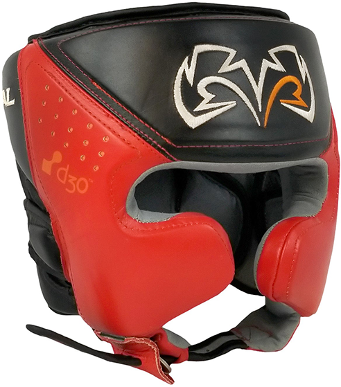 Боксерский шлем Rival RHG10 Intelli-Shock Black/Red (M)