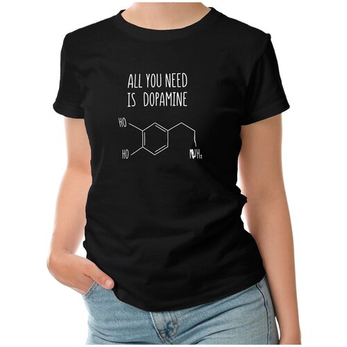 фото Футболка roly, размер m, черный